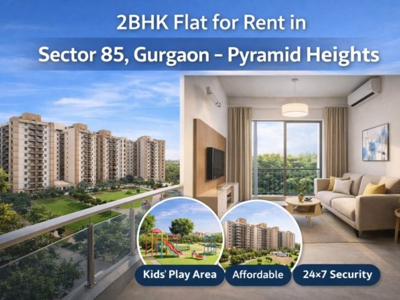 2 BHK Flat for Rent in Sector 85, Gurgaon