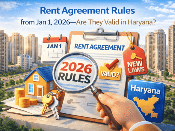 Rent Agreement Rules from January 1, 2026—validity in Haryana explained