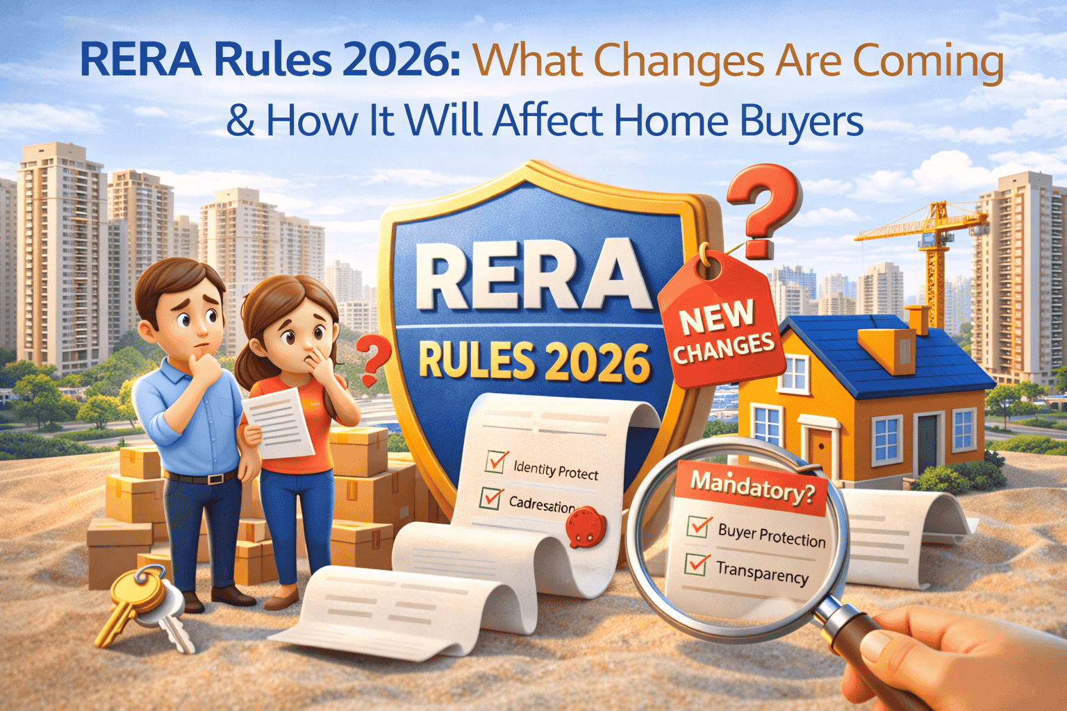 RERA rules 2026: New changes affecting home buyers and property buyers in India