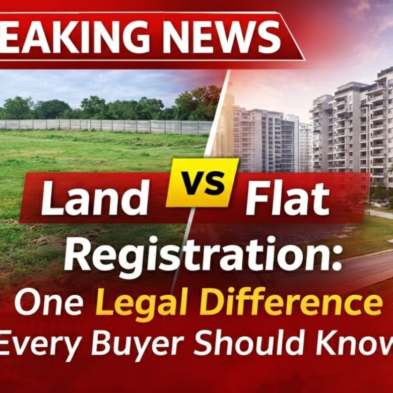 Land vs Flat Registration: One Legal Difference Every Buyer Should Know
