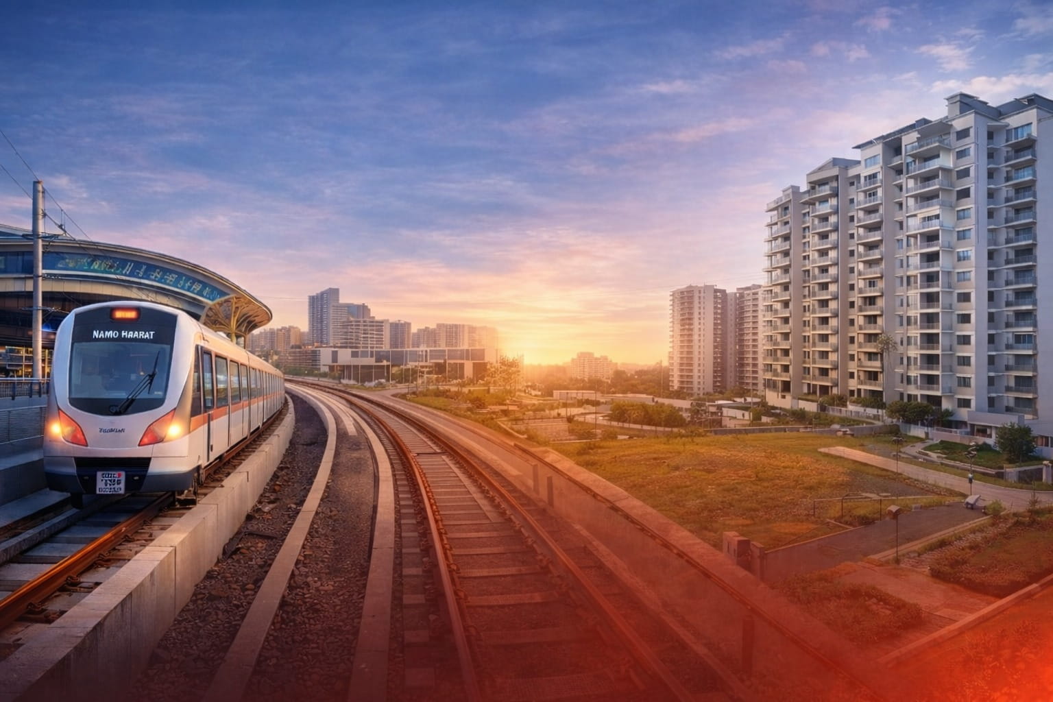 Modipuram Meerut metro and RRTS connectivity driving real estate growth and modern residential development
