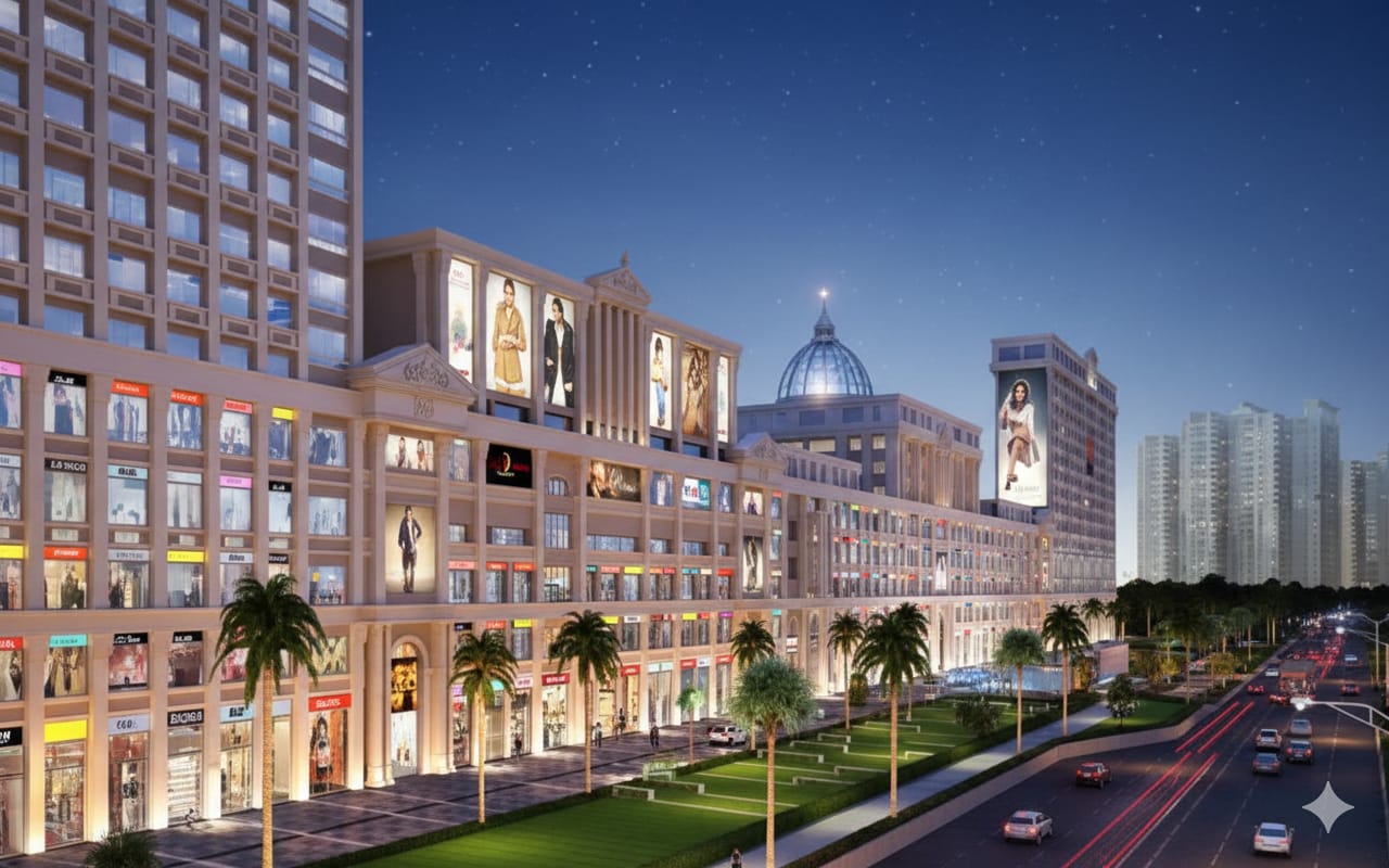 Sector 75 and Sector 79 Noida residential and commercial development