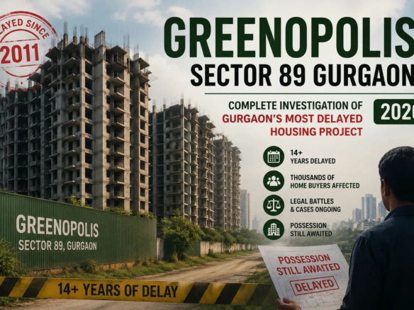 Greenopolis Sector 89 Gurgaon under-construction towers delayed since 2011 with possession still awaited in 2026